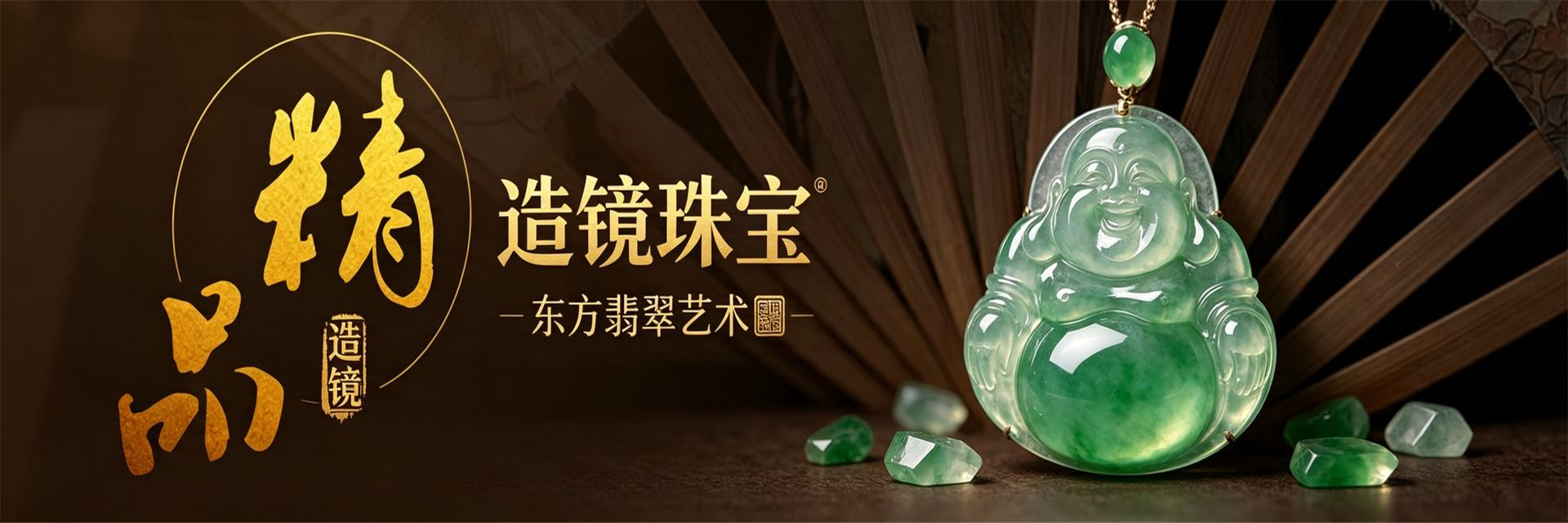 造镜珠宝 - 天然A货翡翠