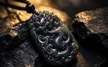 乌鸡种翡翠适合做什么题材雕刻 - 瑞丽市造镜珠宝店